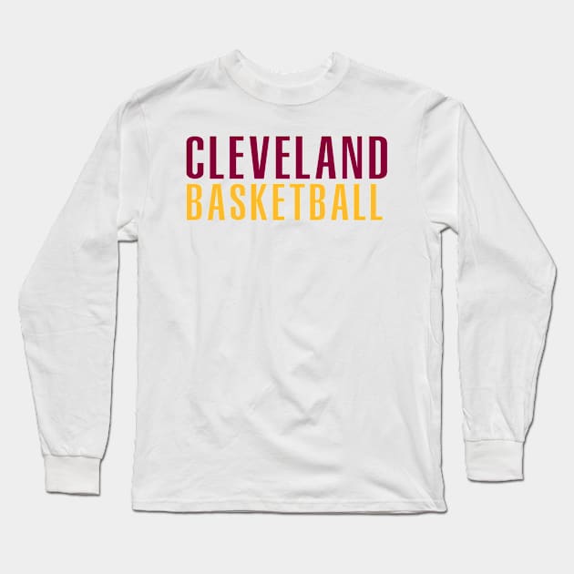 Cleveland Cavaliers Long Sleeve T-Shirt by teakatir